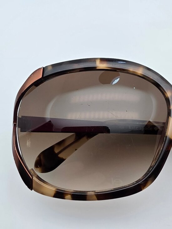 Kate Spade New York Laurie Carmel Tortoise Frame Brown Gradient Lens Sunglasses
